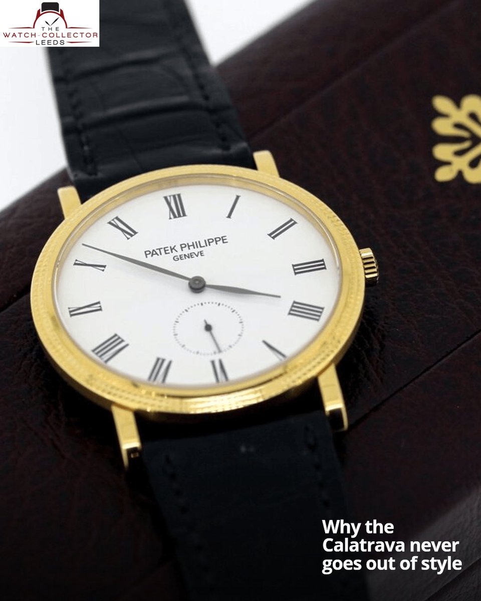 What makes the Calatrava timeless? #PatekPhilippe #LuxuryWatches #WatchCollectors #SellMyWatch

Sell Your Watch watch-collector.co.uk/sell-my-watch/