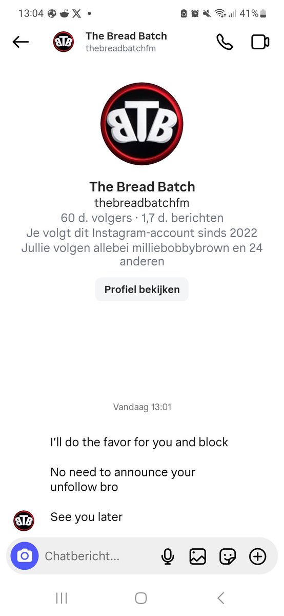 Lol bro is so sensitive #thebreadbatch