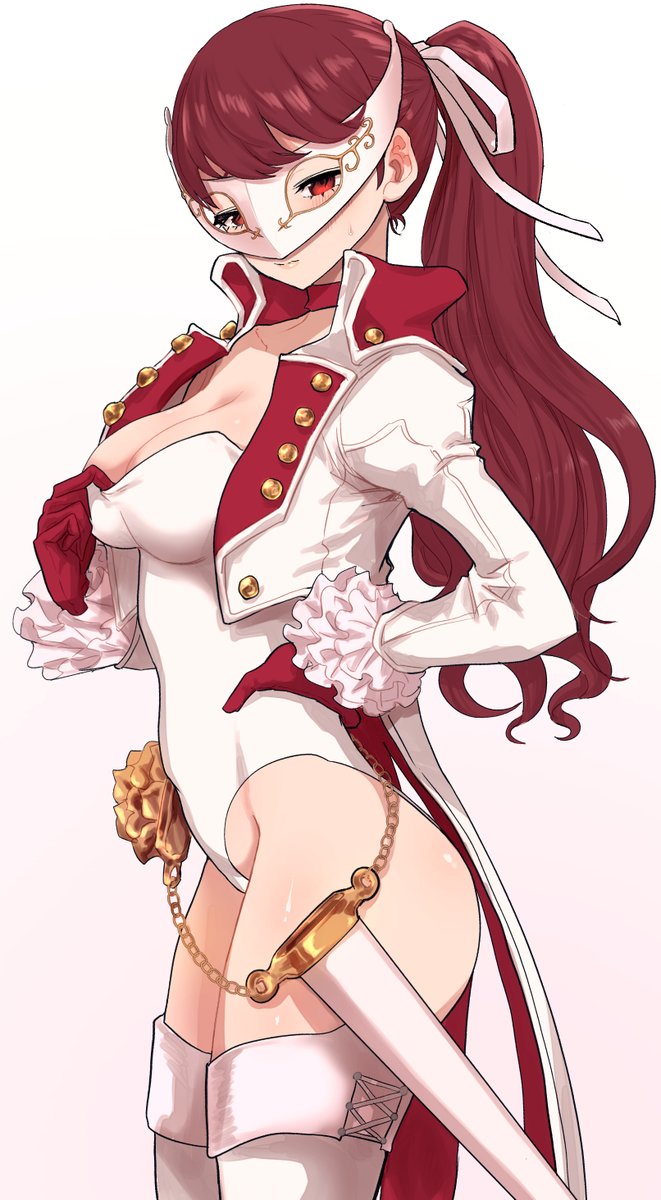 この前Twitterで見かけた明智君カラーのヴァイオレットがなんか良かったので描いてみた。 