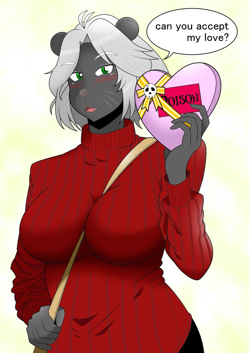 バレンタインだったのでチョコレートをくれるマルケスさんのお絵描きです。
彼女の事が好きなら毒入りだと分かっていても食べられますよね？
因みにぼくは毎年誰からも貰えたことがありません。
皆もワイルドアサルト楽しいからやろうね。
#ワイルドアサルト　#WildAssault