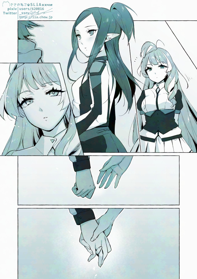 バレンタインだったしふんわり恋してるクモミラ漫画でも再掲しとこ🫶 