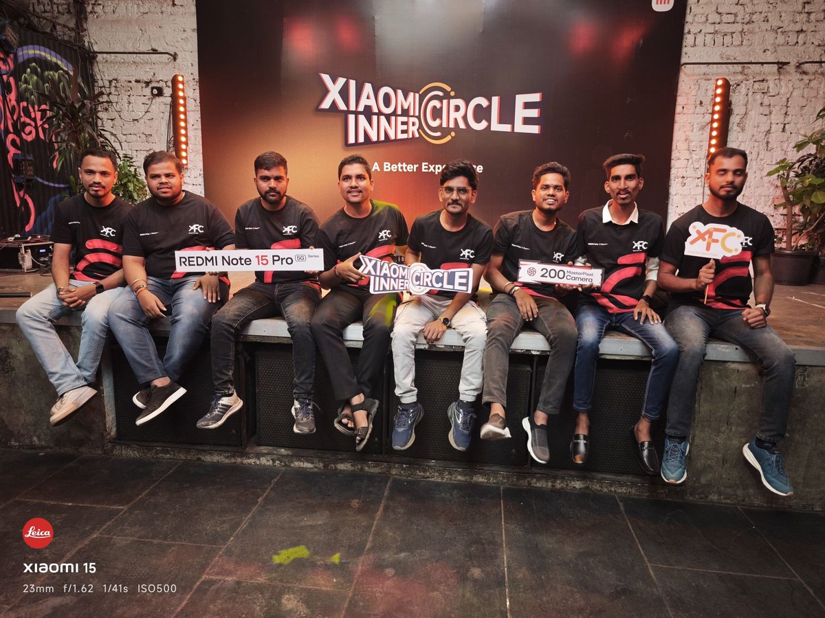 RajvirBhus82659's tweet image. Witnessed the Xiaomi Inner Circle and the unveiling of the Redmi Note 15 Series 🔥
Next-level energy, innovation, and excitement under one roof!
#XiaomiFansClub #SimplyBetter #200MasterPixelCamera #XiaomiInnerCircle #RedmiNote15Series
