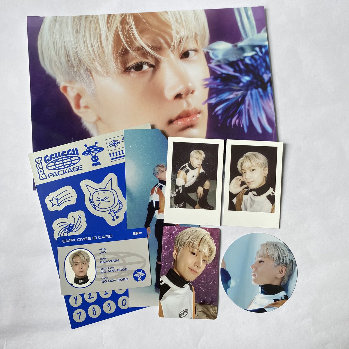 ihkoll's tweet photo. wts lfb enhypen jay gguggu 2024 package .☘︎ ݁˖

⤷  ₱199 set
⤷  payo | 3 days dop

t. enhypen jungwon heeseung jay jake sunghoon sunoo ni-ki wtt lfs wtb https://t.co/mmR4pKmIp2