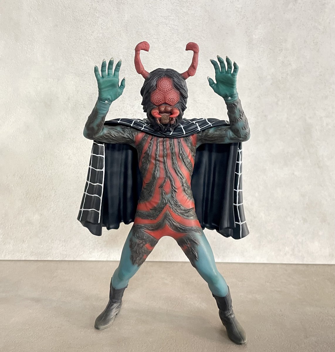 ビリケン商会 蜘蛛男 完成！ 手付け品でのお預かりでしたので1から作る