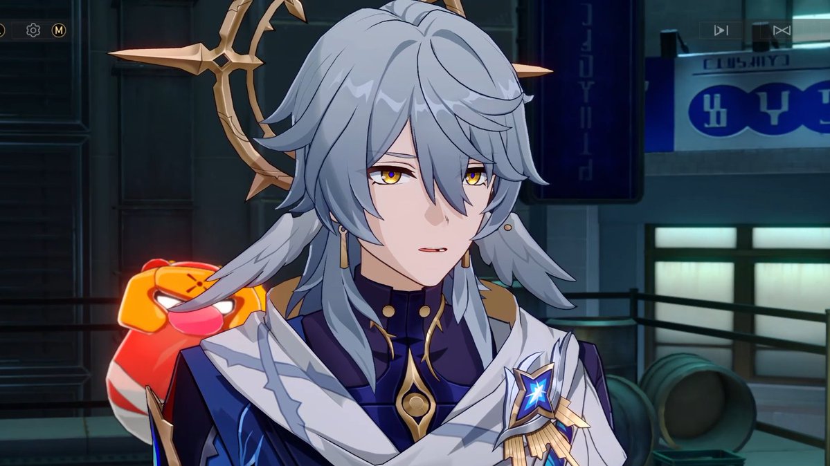 I don't understand why people read this scene as Sunday being angry with Dan Heng for not protecting him, or saying that DH only protects the members of the AE. 
I do not think Sunday ever expected to be protected (and doesn't think he deserves it), and it shows on his face-