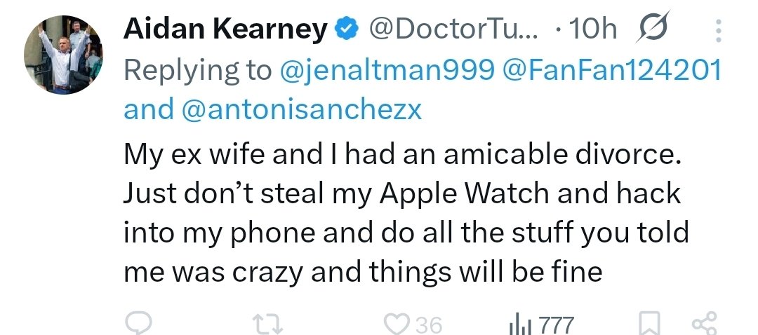 Did Jen steal your apple watch? And Jason? How about Karen? Did Karen steal your apple watch? You're such a disingenuous piece of shit.