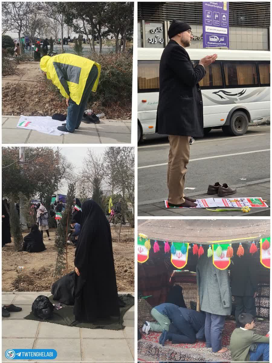 ما با الله‌اکبر انقلاب کردیم

ما با الله‌اکبر ادامه میدیم

ما با الله‌اکبر زندگی میکنیم

ما با الله‌اکبر راهپیمایی میریم

ما با الله‌اکبر به مهدی میرسیم
#الله_اکبر