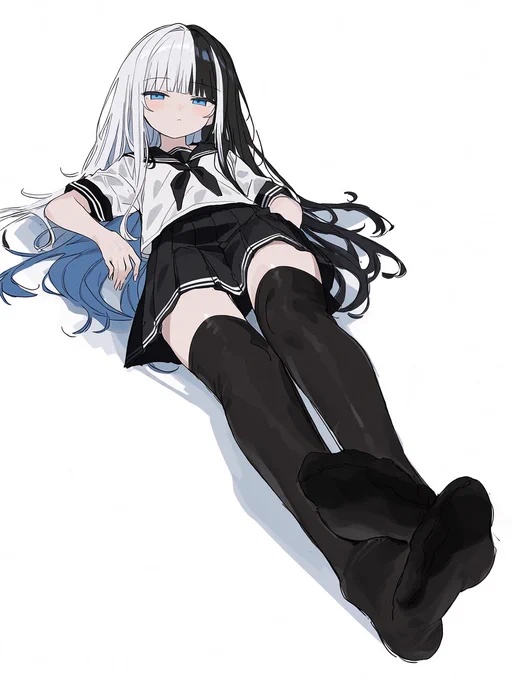 白黒ツートンちゃん