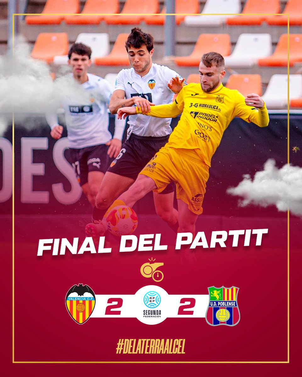 FINAL! Sumam 1️⃣ punt fora de casa! 

📸 <a href="/Academia_VCF/">Academia VCF 🦇</a> 

#DeLaTerraAlCel