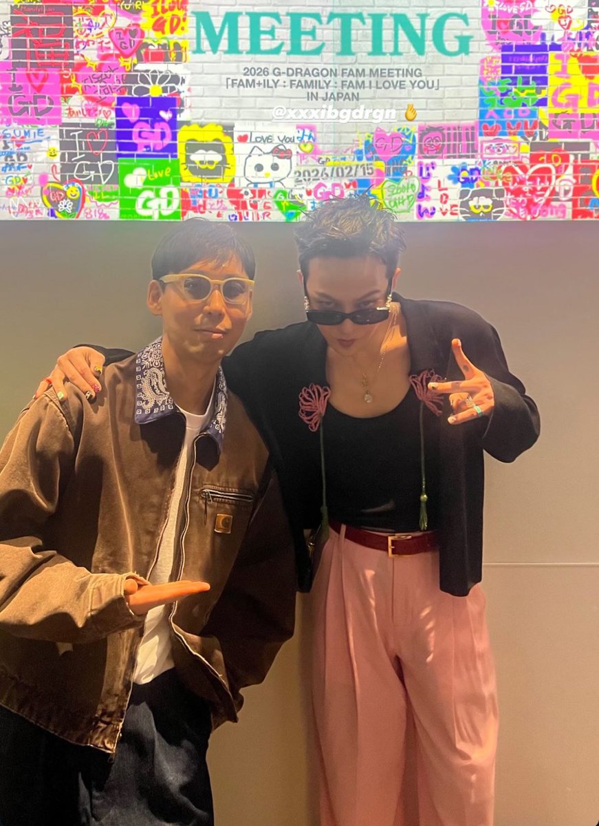 2026 G-DRAGON 'FAM' MEETING [FAM+ILY : FAMILY: FAM I LOVE YOU] IN