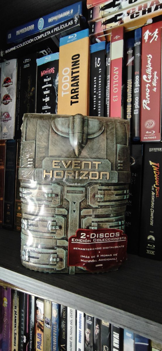La gran virtud muchas veces olvidada de un coleccionista es la paciencia. Tras muchos años de espera he cazado esta edición especial de Horizonte Final precintada y a un precio que ni me lo creo todavía. ¿La conocías? <a href="/FilmsAmaray/">Amaray Films</a> <a href="/coquesaeba/">Coquesaeba 🎬📀🎮</a> <a href="/CarlosLorenzoR/">Carlos Lorenzo Rubio</a>