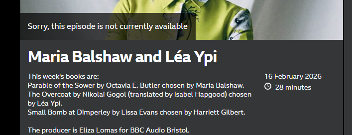 Lissa Evans tweet media