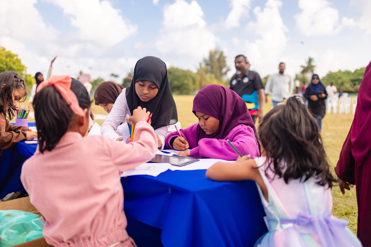 UNICEF Maldives tweet media