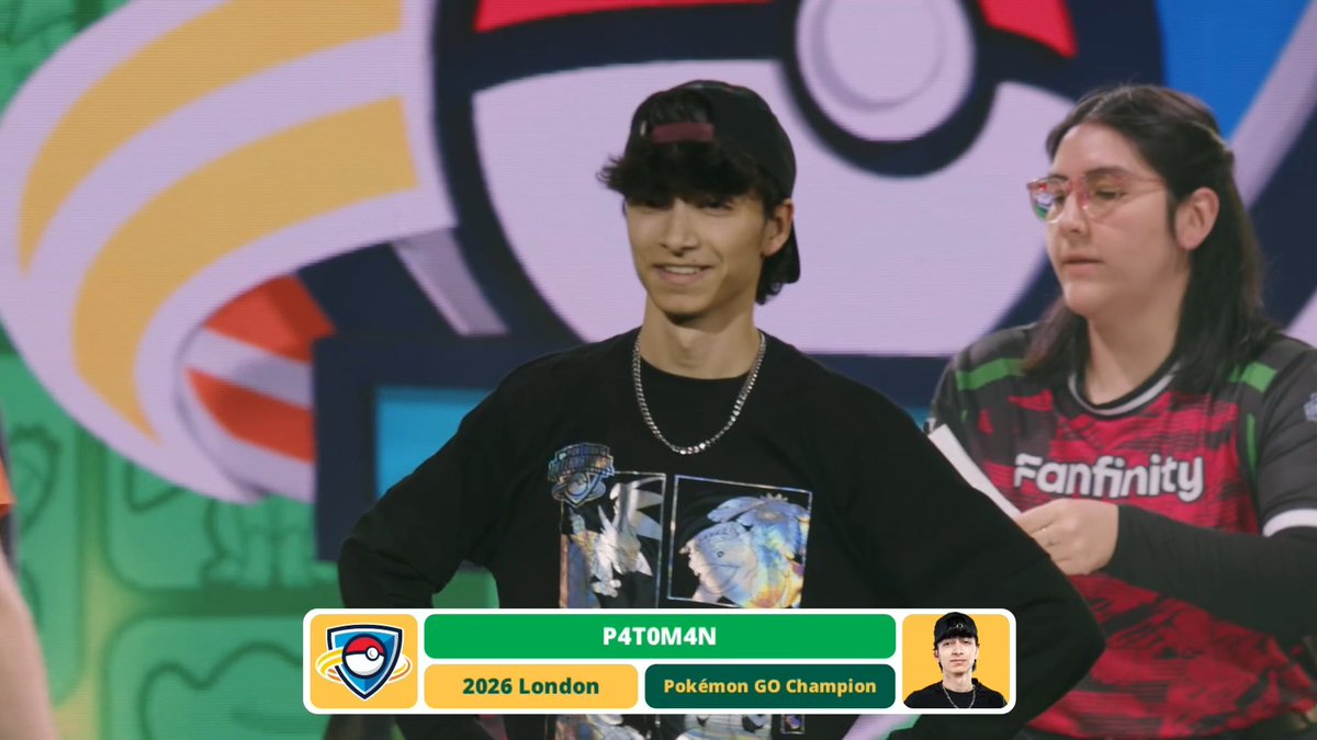 P4T0M4N is your 2026 #PokemonEUIC Champion for #PokemonGO! 🏆