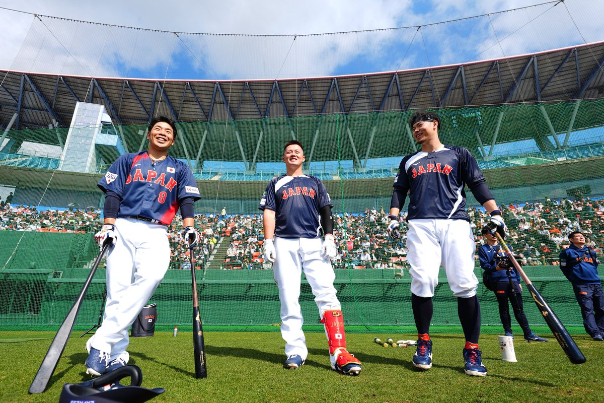 侍ジャパン の合宿は本日から第2クールへ⤴️ #牧秀悟 選手の気迫