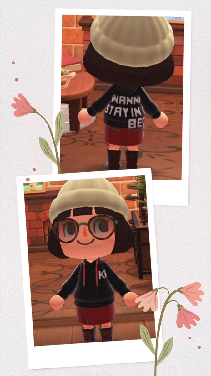 久しぶりに 『どうぶつの森』で遊んで みっくんパーカー 作ってみた