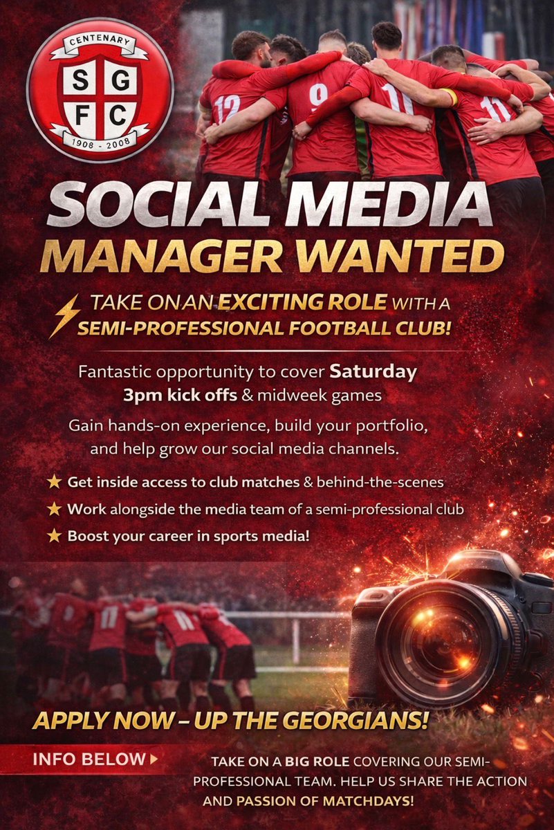 Stockport Georgians FC tweet media