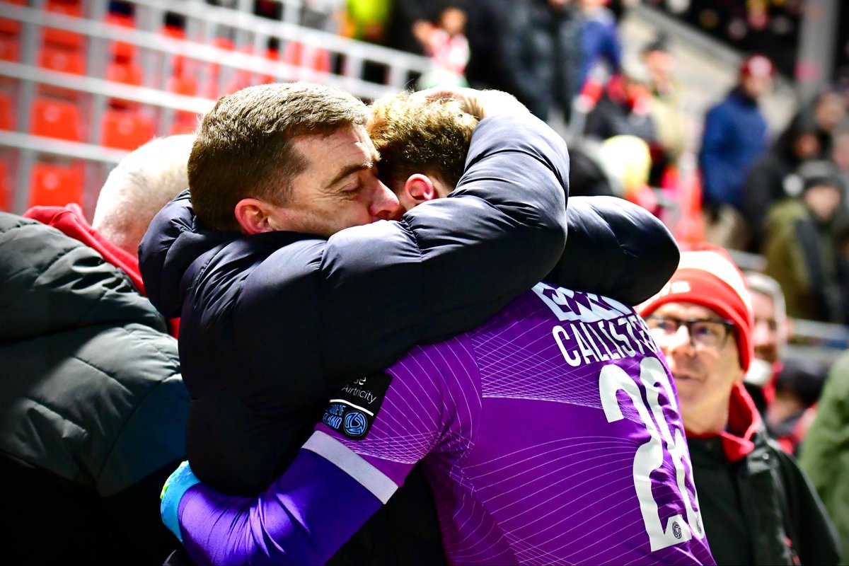 So proud to have made my professional debut for Derry city ❤️ boss experience to play with that team and in front of the fans, atmosphere was unbelievable. Gutted we couldn’t take all 3 points but we put it right next Friday 🙌