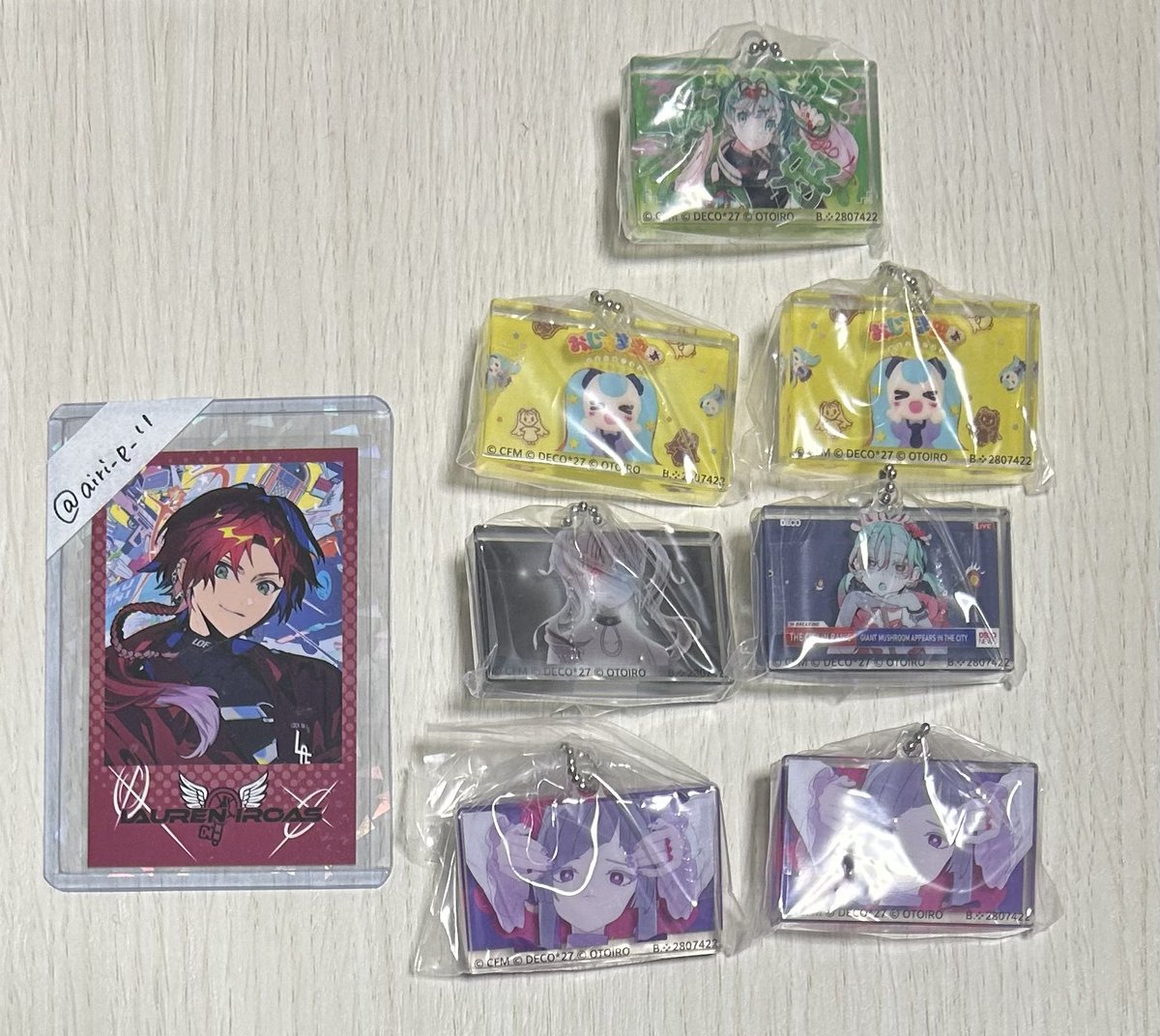 <a href="/1/">1</a>
【交換・譲渡】DECO*27 MVアクリルチャーム 

譲▶︎ハオ パラサイト ゾンビ ジレンマ おじゃま虫Ⅱ

求▶︎モニタリング or(過去弾)ラビットホールor 400円+送料

郵送or名古屋手渡し。
お気軽にお声掛けください。