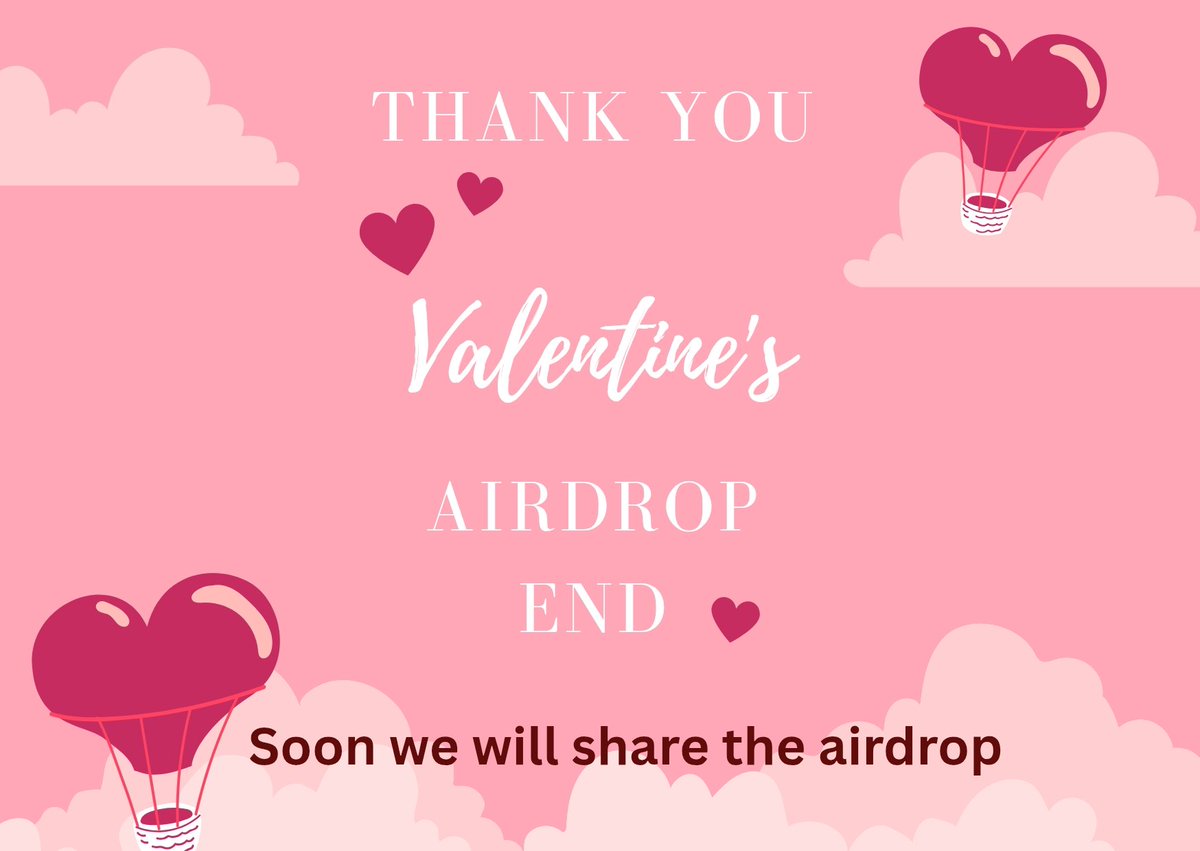 The END..👍

Thank For 🤗 You for all Users and their attentions. 
👉We are preparing the DATA of all eligible users for the airdrop.
👉Some still missing by not completing the whole criteria. 
👉Those who only download the IIC S WALLET and share the address but not following all
