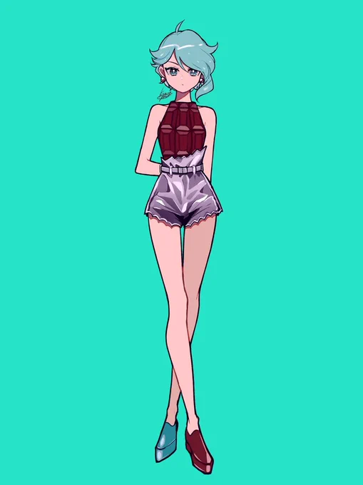 チョコと包み紙の服2