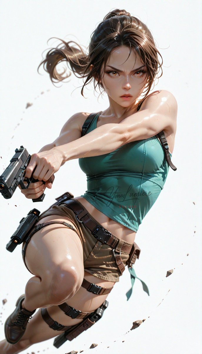 Lara Croft — fearless, sharp-minded, and unstoppable, an iconic adventurer conquering ancient ruins with strength and determination. 🗺️⚔️
#LaraCroft #TombRaider #AIart #AIイラスト