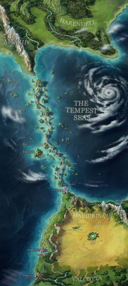 🗡️ The Bridge Kingdom by Danielle L. Jensen

พระนางแต่งงานกันเพราะสัญญาสงบศึกสมัยรุ่นพ่อแม่ นางเอกเป็นเจ้าหญิงในดินแดนที่มีแต่ทะเลทราย โตมาแบบถูกฝึกทั้งการต่อสู้ การใช้พิษ ใช้เสน่ห์ยั่วยวน เป้าหมายคือพระเอก ใช่จ้า ชีแต่งงานกะไปฆ่าสามี ซึ่งพระเอกก็เป็นกษัตริย์อีกแคว้น 🤓

#พนอ่าน