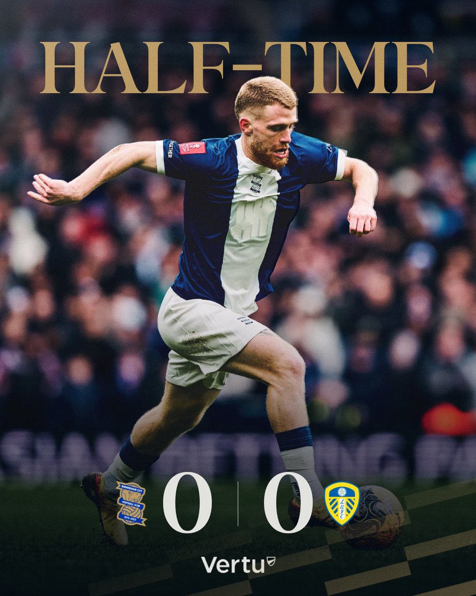 BCFC's tweet image. A strong first-half showing but we're level at the break.