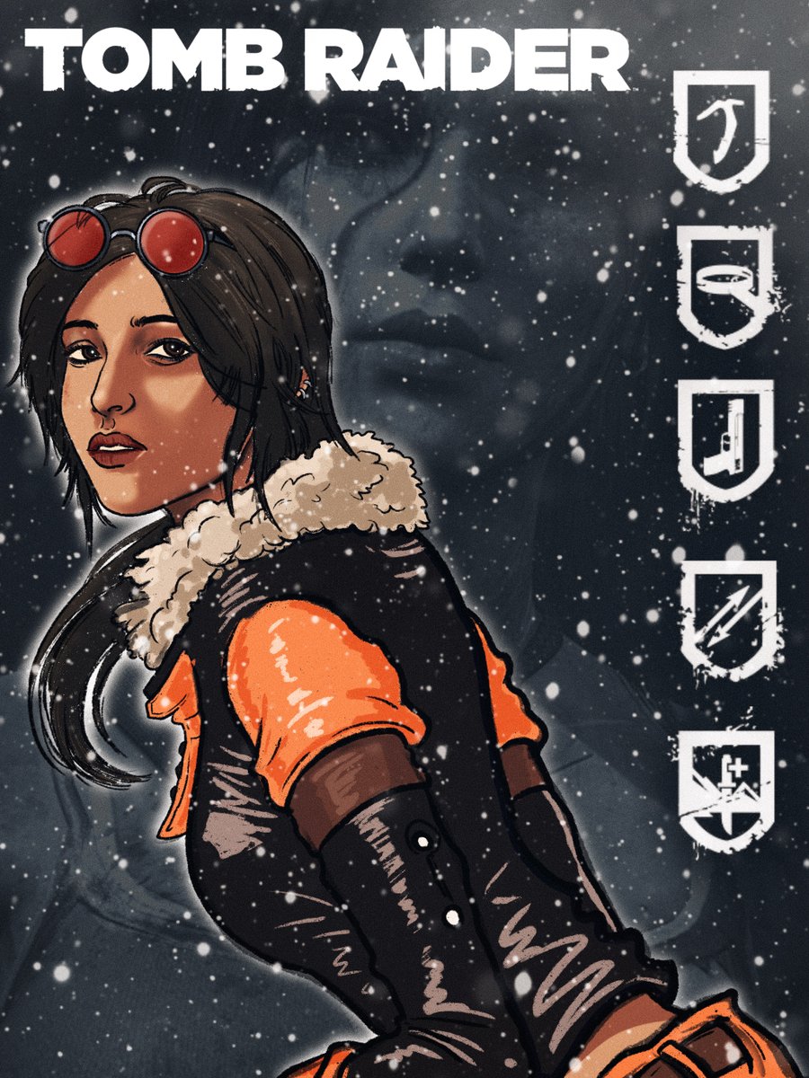 I drew this quick because I missed her birthday yesterday 🤧
 Happy Birthday, Lara! #tombraider30thanniversary