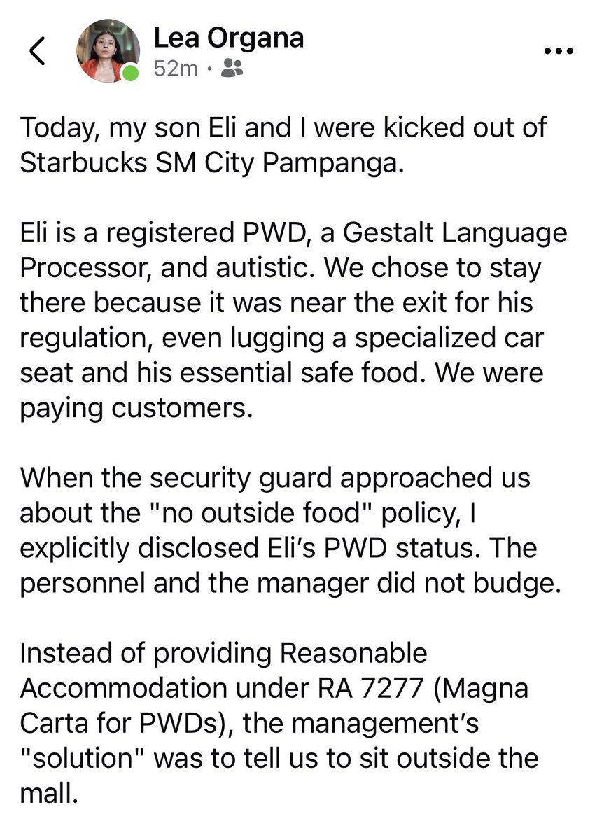 teddycasino's tweet image. Starbucks at SM Pampanga mahiya naman kayo! You should apologize to the mom and child and make things right.