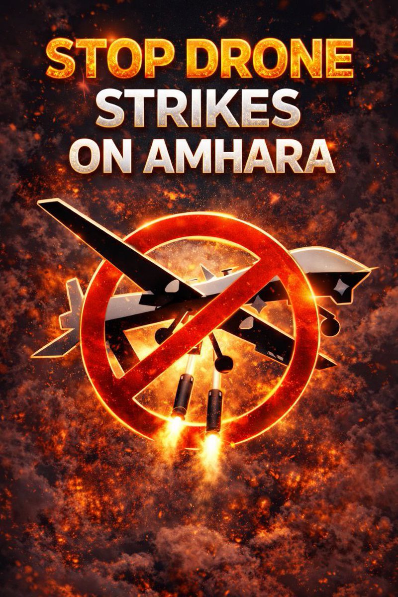 Daily drone strikes on Amhara innocents—women clutching babies, farmers in fields. Prosperity lost, control slipped, yet Abiy fakes stability. World, don’t be fooled! #AmharaGenocide #WarOnAmhara <a href="/GiorgiaMeloni/">Giorgia Meloni</a> <a href="/AUC_MoussaFaki/">Moussa Faki Mahamat</a> <a href="/antonioguterres/">António Guterres</a>