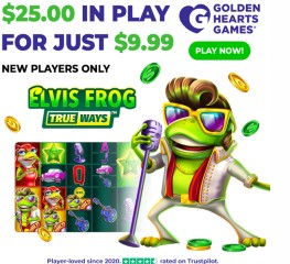 Golden Hearts Games $25 Sweeps Coins for $9.99! Plus $2.50 Free SC On Signup! #sweepstakescasino #onlineslotgames #casinogames
streakgaming.com/forum/threads/…