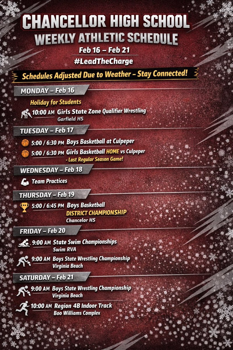 Chancellor Athletics tweet media