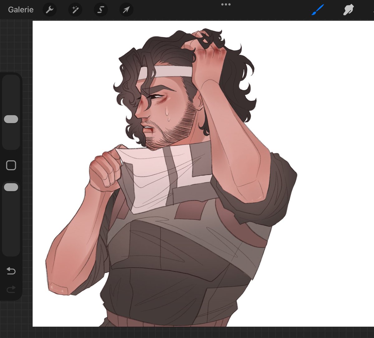 buondiorno's tweet image. he used to get bullied in school for being too pretty :( the kids would chase him around yelling “pretty face pretty face!!!!!” #ironlung  (wip)