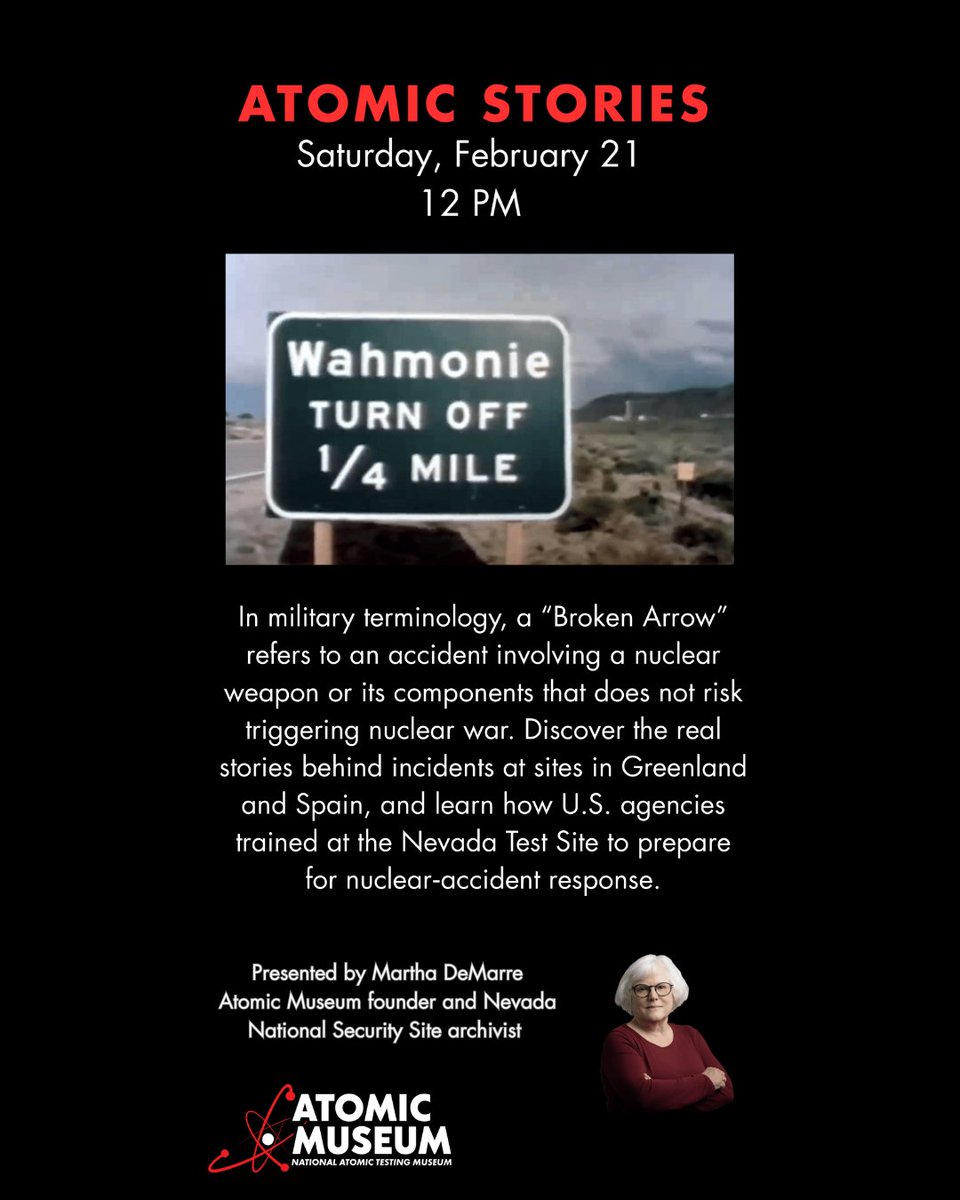 Atomic Museum tweet media