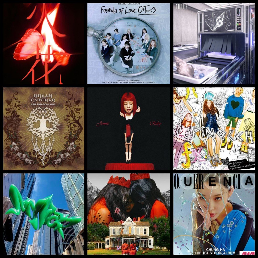 yunarve's tweet image. Category is the REAL K-pop bibles