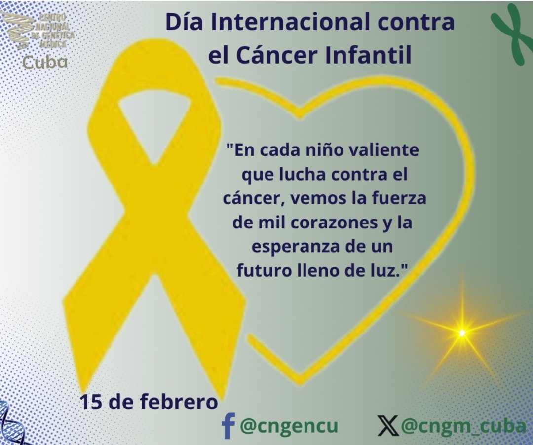 Centro Nacional de Genética Médica de Cuba 🇨🇺 (@cngm_cuba) / Posts / X