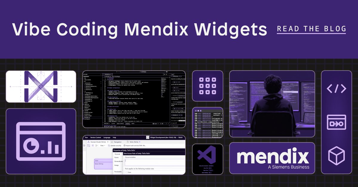 Mendix - Build excellent apps tweet media