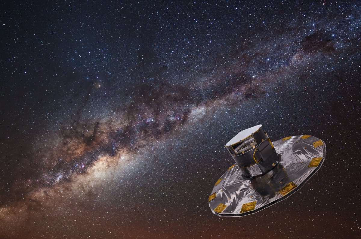 bromsastro's tweet photo. Join us on Monday 16 February for our formal talk "Gaia" presented by Dr Steve Barrett.
Doors open at 19:30hrs, all welcome.  
Refreshments available.
Location: Bromsgrove Rugby Football Club, Finstall, B60 3DH.

Image Credit: ESA/Gaia https://t.co/LiaGACwVqd