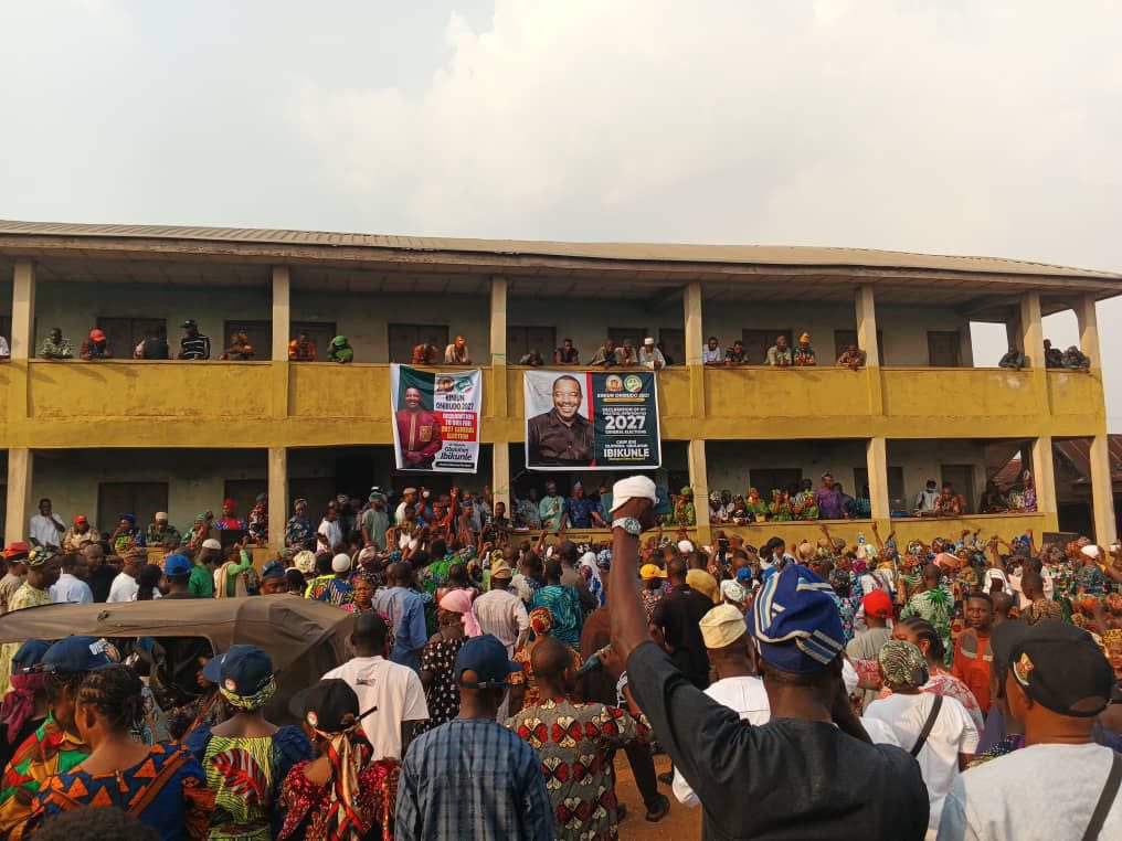 Dr. Olayinka Gbolahan Ibikunle formally declared his ambition to contest the 2027 general elections (likely for Oyo State House of Assembly seat) during the Ibadan North West PDP's New Year celebration on February 6, 2026.

The event, held at Ebenezer Primary School, Ekotedo,