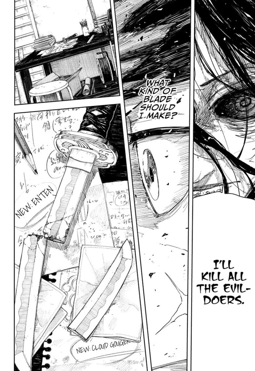 ghxstwashere's tweet image. Greatest of all time. Zenith of the medium. Hallmark of media. Gold standard of storytelling. Apogee of creativity. Vertex of invention. Crest of ingenuity. Acme of imagination.
Pinnacle of innovation. Epic of epics. Legend among legends. Peak Fiction 
#kagurabachi