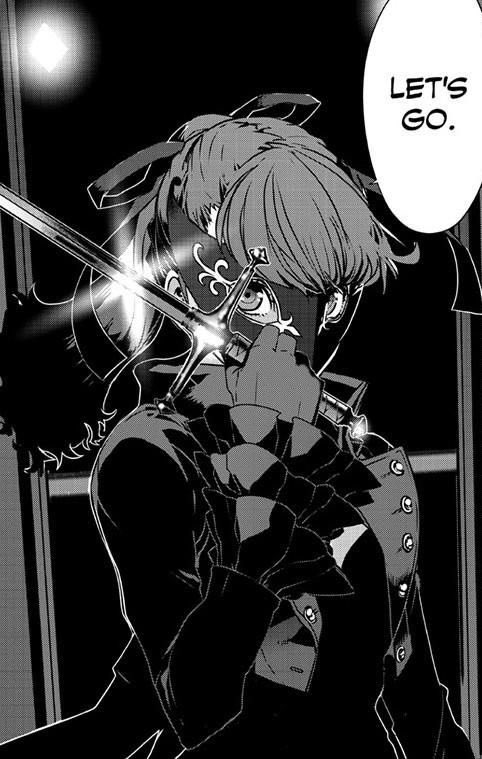 i havent been reading the p5 manga but sumi looks so cool in it
