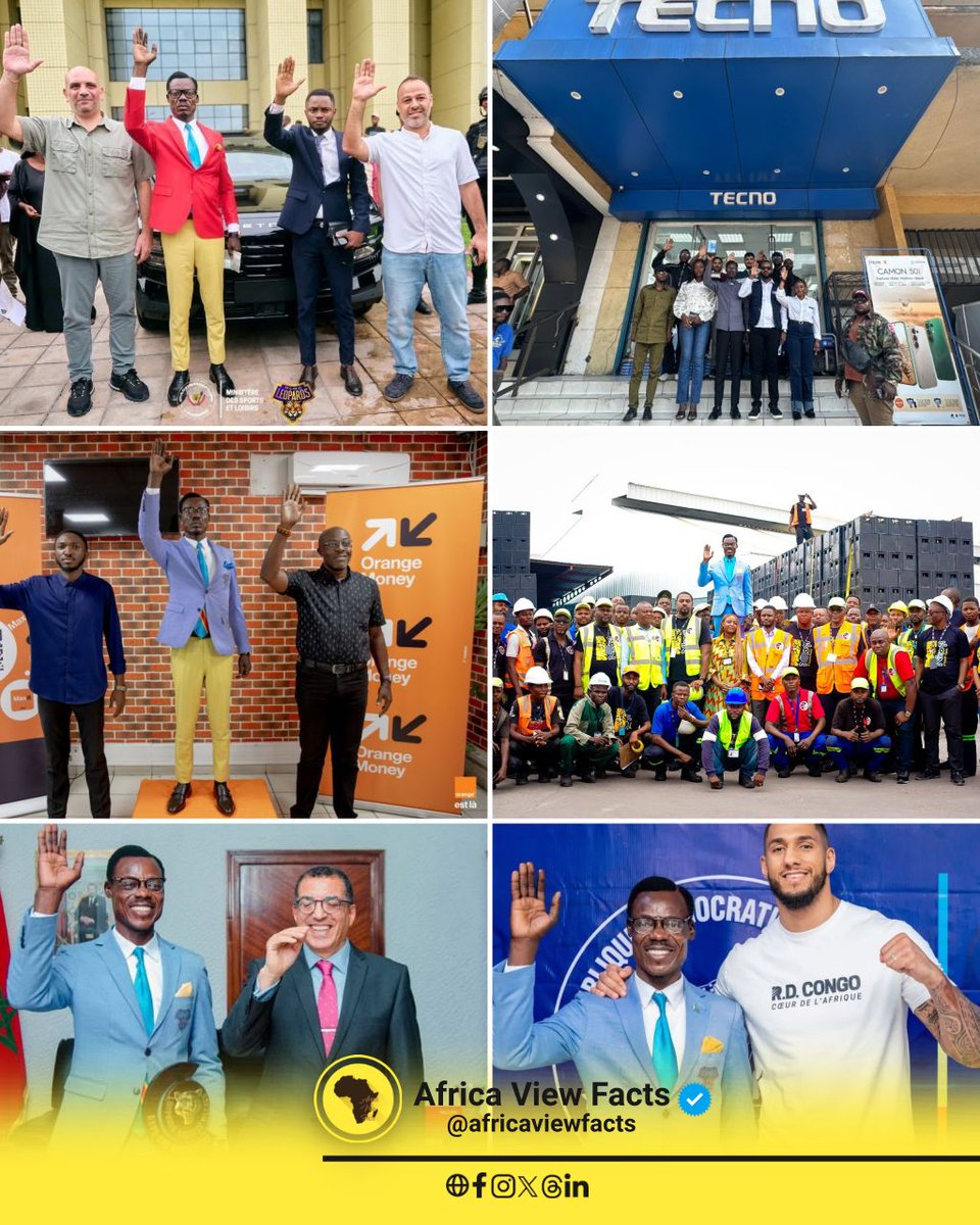 Africa Cup of Nations 2025 standout fan Lumumba 🇨🇩 has signed a major deal with TECNO, becoming the official face of the TECNO Camon 50, worth 100 million CDF. 

He also secured a multimillion partnership with Orange, appearing in ads and billboards. 

Invited by French boxer