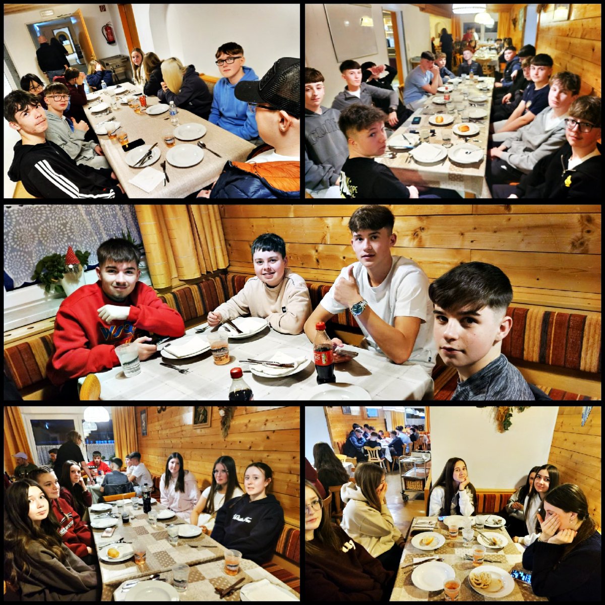 IDS3to18's tweet photo. Skiers have arrived safely and await their first Austrian meal 🥘

Early night pending ready to hit the slopes tomorrow ⛷️

#EverypupilEveryopportunityEveryday #theIDSway https://t.co/4kdkmroSQi