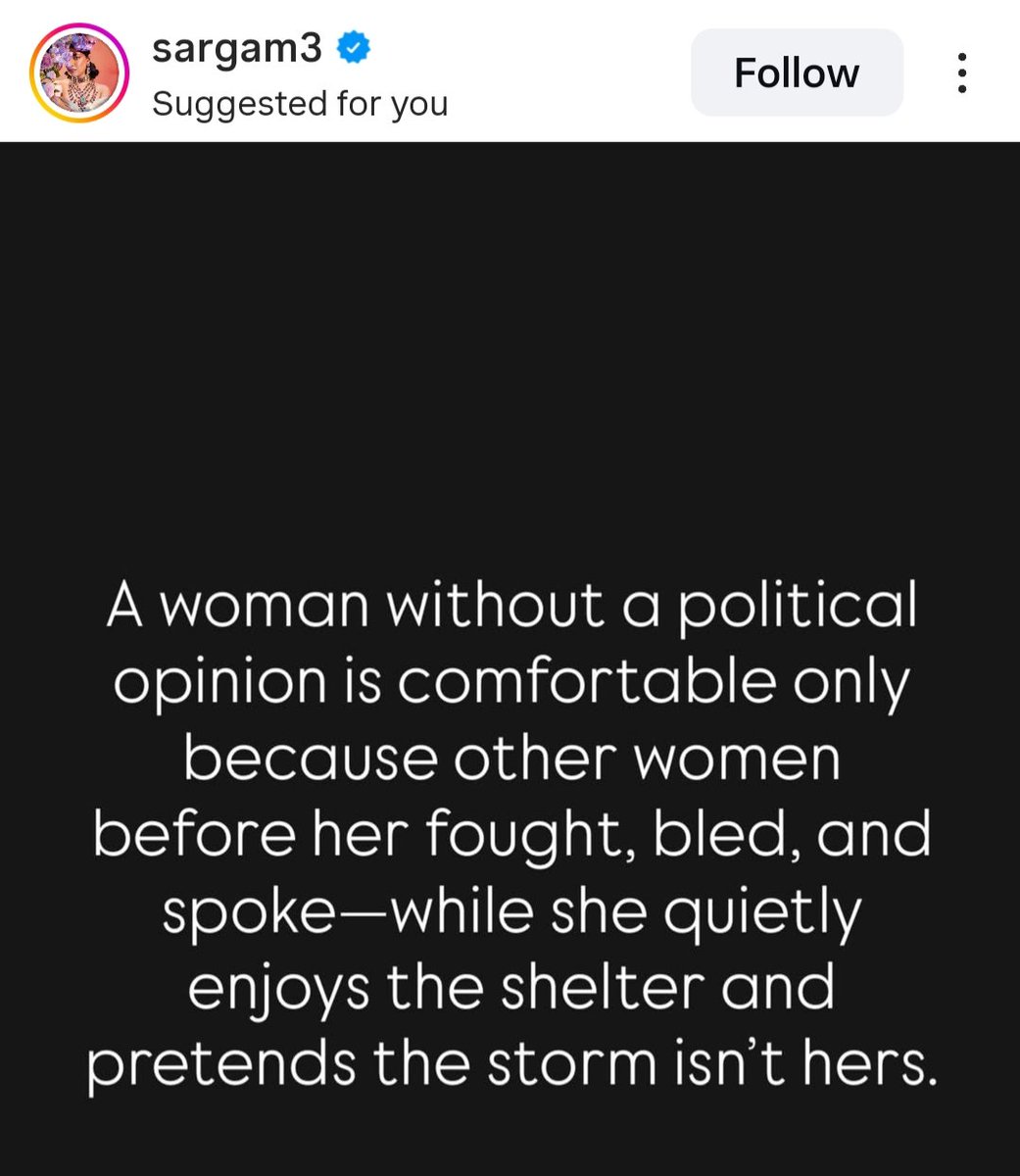 For women who say "I'm not a feminist"