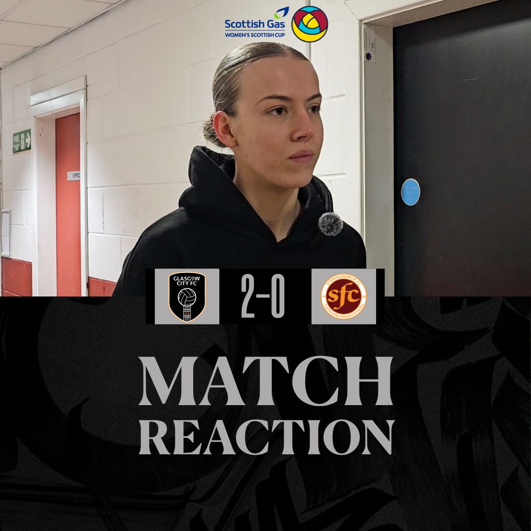 𝐌𝐀𝐓𝐂𝐇 𝐑𝐄𝐀𝐂𝐓𝐈𝐎𝐍 || 𝐒𝐊𝐘𝐄 𝐉𝐎𝐇𝐍𝐒𝐓𝐎𝐍

WarriorsTV caught up with Skye Johnston following this afternoon’s Scottish Gas Women's Scottish Cup loss against Glasgow City.

🔗 loom.ly/NBhQUeM