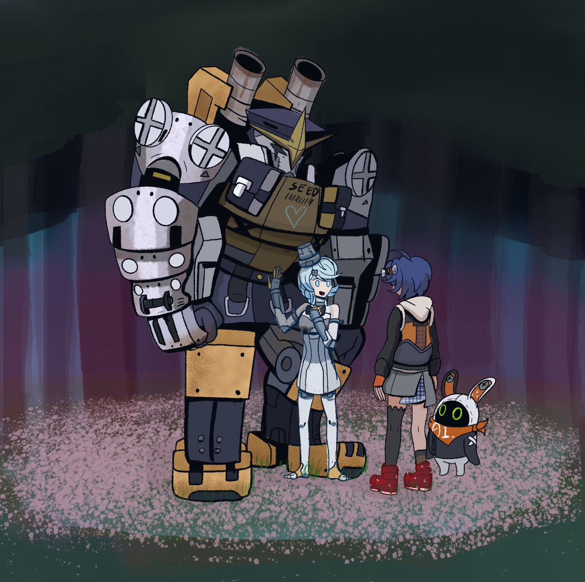 equippedboat's tweet image. A little au I been tooling around for a while for fun. 
#wizardofoz #zzz #zzzero #ZenlessZoneZero #bellezzz #seedzzz #BillyKid #AstraYao #banyue