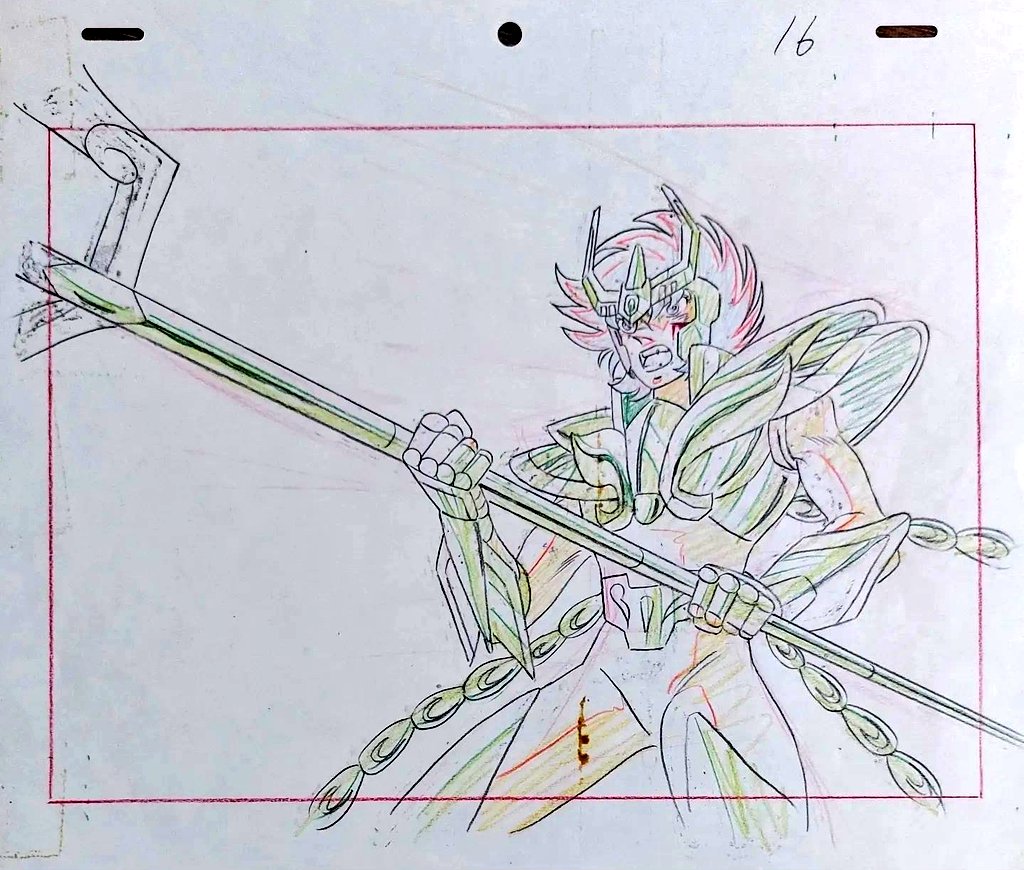 🔱#EP107 #Animecel #SaintSeiya #聖闘士星矢 #セル画 #ToeiAnimation