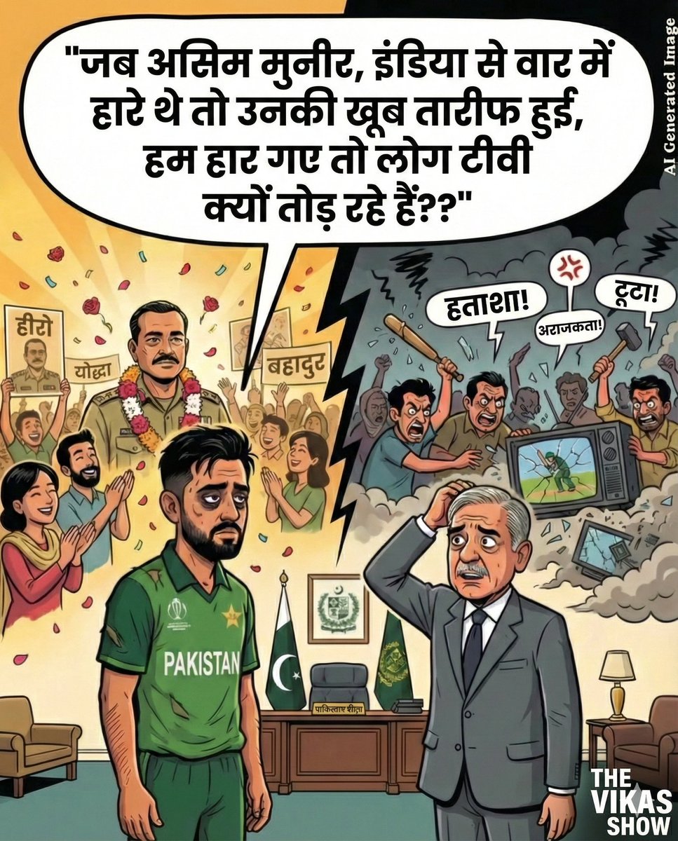 भारत-पाकिस्तान मैच के बाद में खूब वायरल हो रहे हैं मीम 
#INDvsPAK