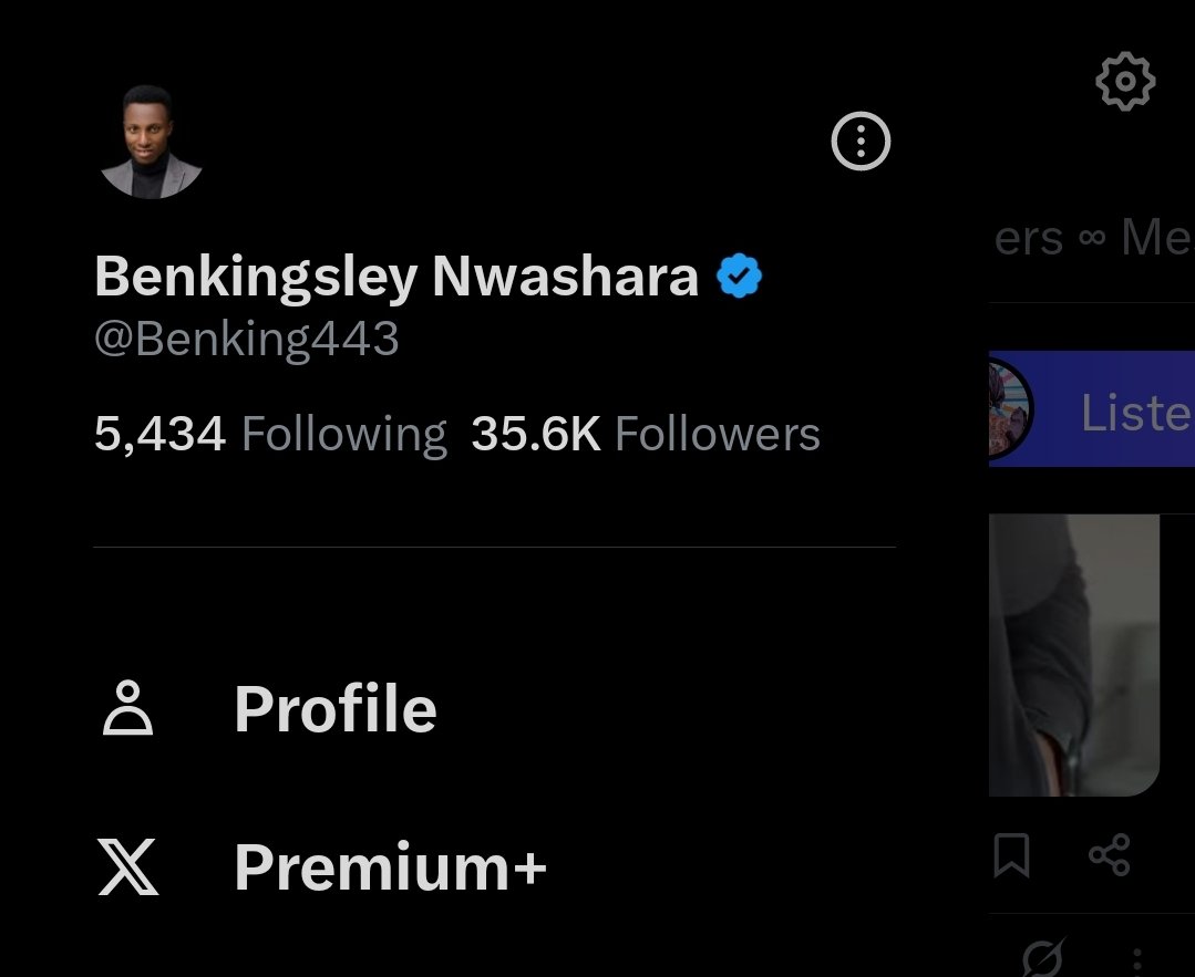 I'm a Premium+ user and it means if  I interact with your posts whether by liking, reposting or commenting, you go get mad visibility and extra Elon Musk bonus.

Drop the link of any tweet you want me to repost or interact with under the comment section.